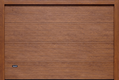 madera acanalada ancha header 465 - Puerta de garaje automática de madera acanalada grande